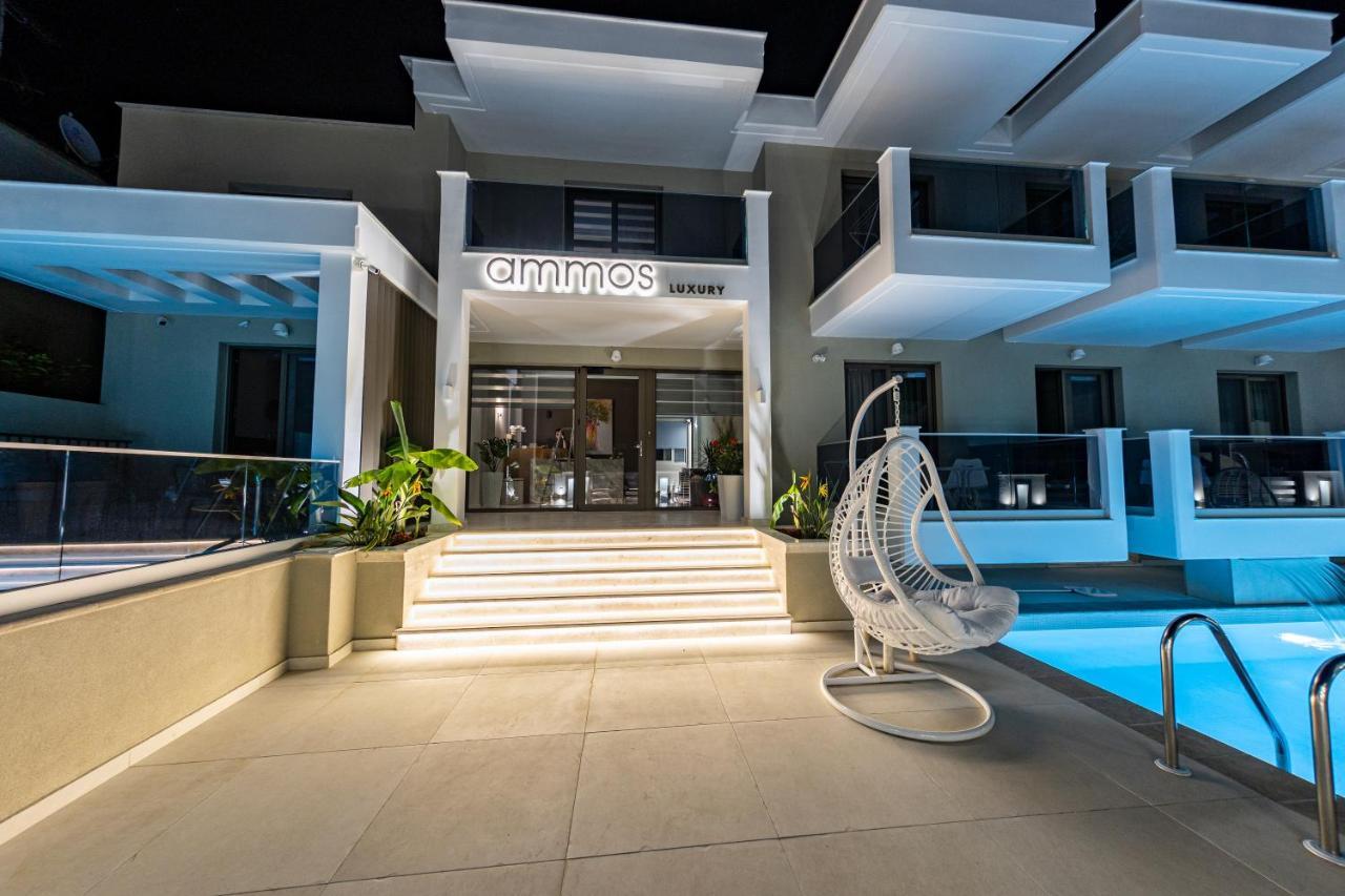 Ammos Luxury Apartments เนอาวรัสนา ภายนอก รูปภาพ